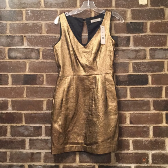 Cluny Gold Dress - Picture 14 of 16